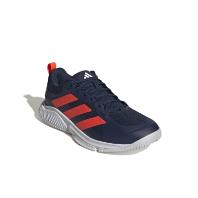 adidas Hallen-Indooschuhe Court Team Bounce 2.0 dunkelblau/solarrot Herren